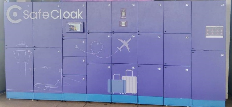 SafeCloack Luggage Lockers